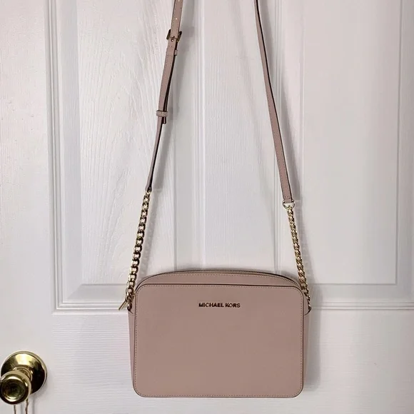 Michael Kors large Jetset crossbody pale pink - Picture 14 of 16